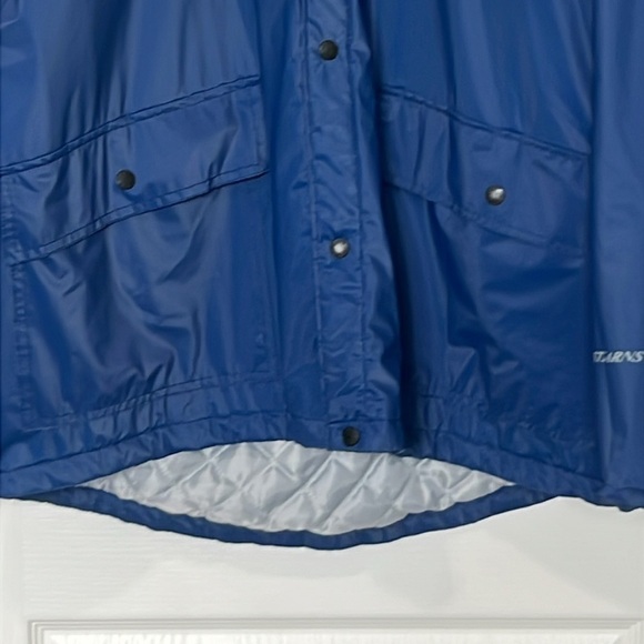 Vintage Stearns Dry Wear Mens Wateeprrof Rain Coat Jacket Blue Size Medium - Picture 2 of 15